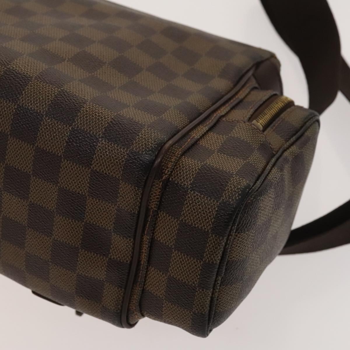 LOUIS VUITTON Damier Ebene Reporter Melville Shoulder Bag N51126 LV Auth yk17936