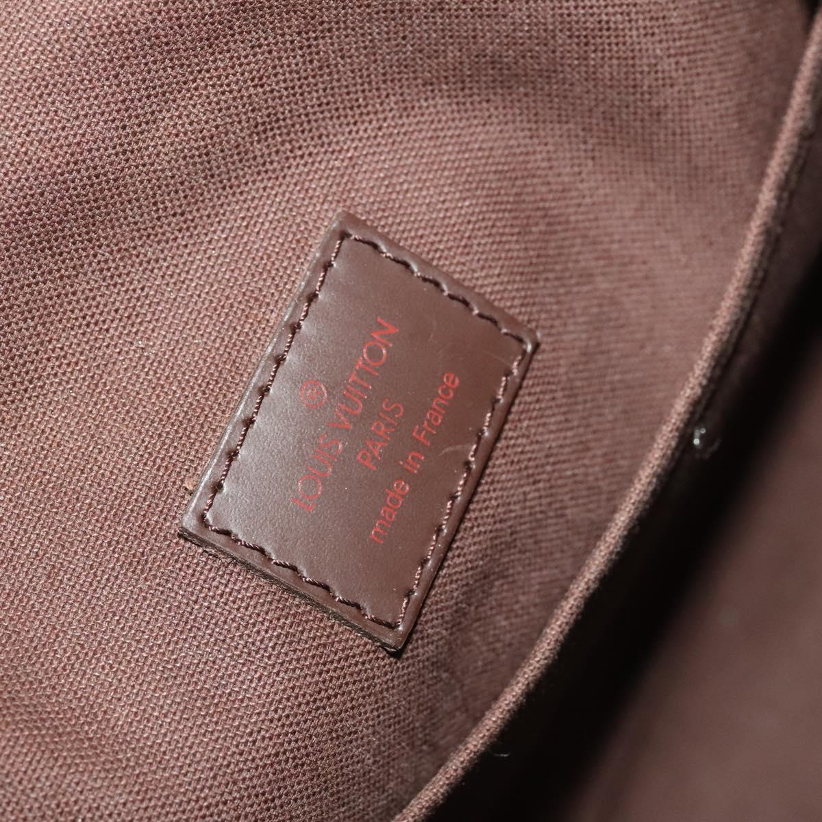 LOUIS VUITTON Damier Ebene Reporter Melville Shoulder Bag N51126 LV Auth yk17936