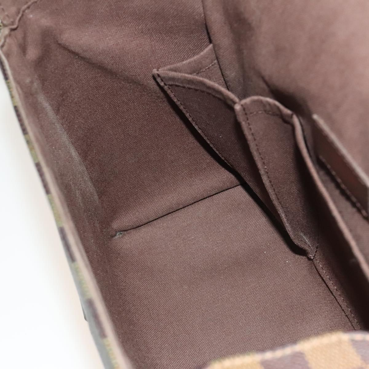 LOUIS VUITTON Damier Ebene Reporter Melville Shoulder Bag N51126 LV Auth yk17936