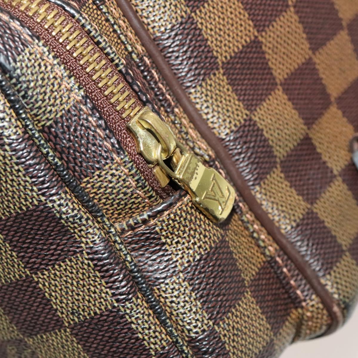 LOUIS VUITTON Damier Ebene Reporter Melville Shoulder Bag N51126 LV Auth yk17936