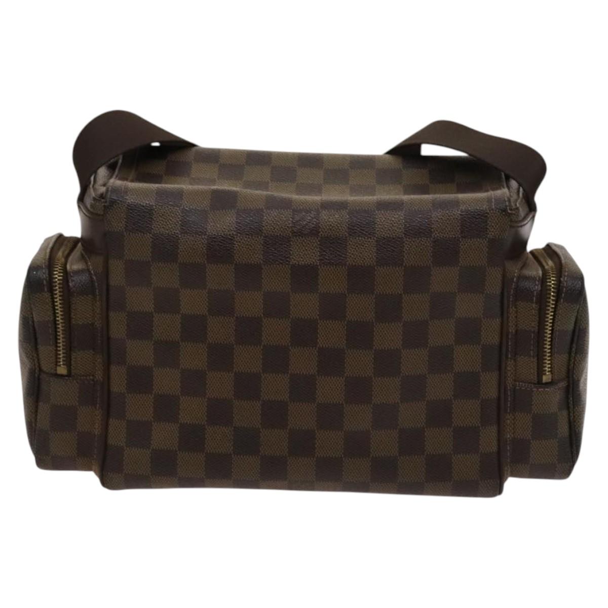 LOUIS VUITTON Damier Ebene Reporter Melville Shoulder Bag N51126 LV Auth yk17936