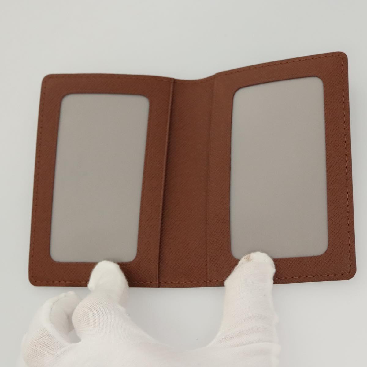 LOUIS VUITTON Monogram Porte 2 Cult Vertical Pass Case M60533 LV Auth yk17969