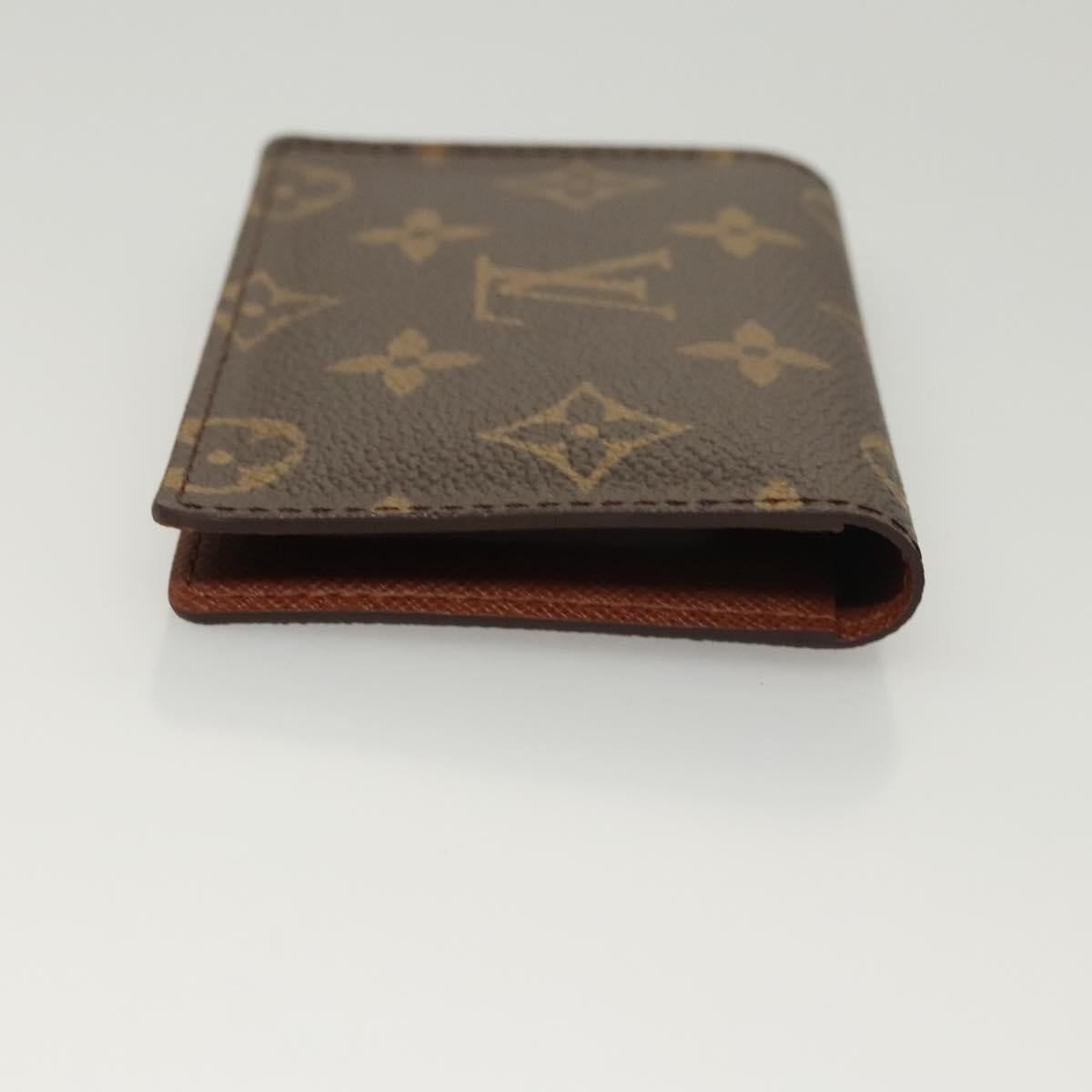 LOUIS VUITTON Monogram Porte 2 Cult Vertical Pass Case M60533 LV Auth yk17969
