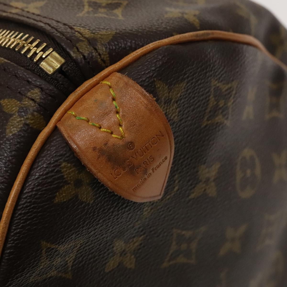 LOUIS VUITTON Monogram Keepall 60 Boston Bag M41422 LV Auth yk17979