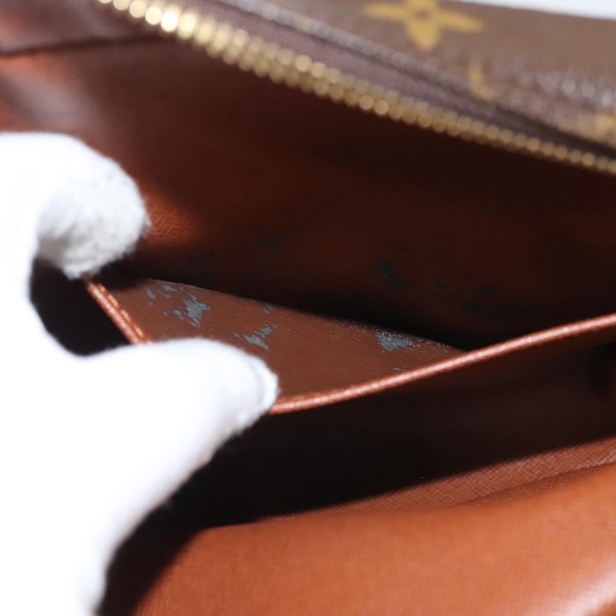 LOUIS VUITTON Monogram Compiegne 28 Clutch Bag M51845 LV Auth yk18053