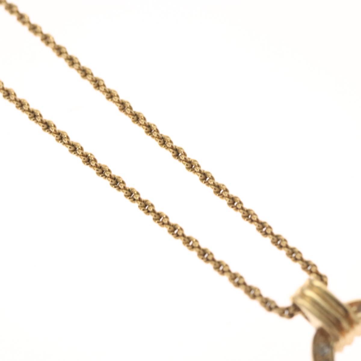 Christian Dior Necklace metal Gold Auth yk18085