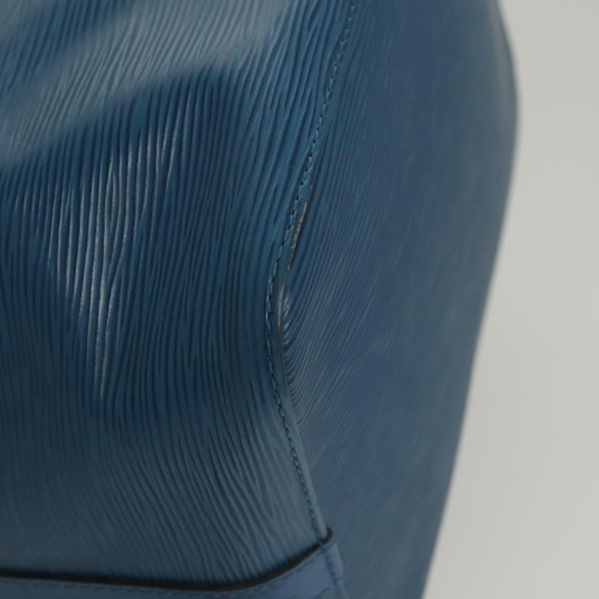 LOUIS VUITTON Epi Petit Noe Shoulder Bag Blue M44105 LV Auth yk18129