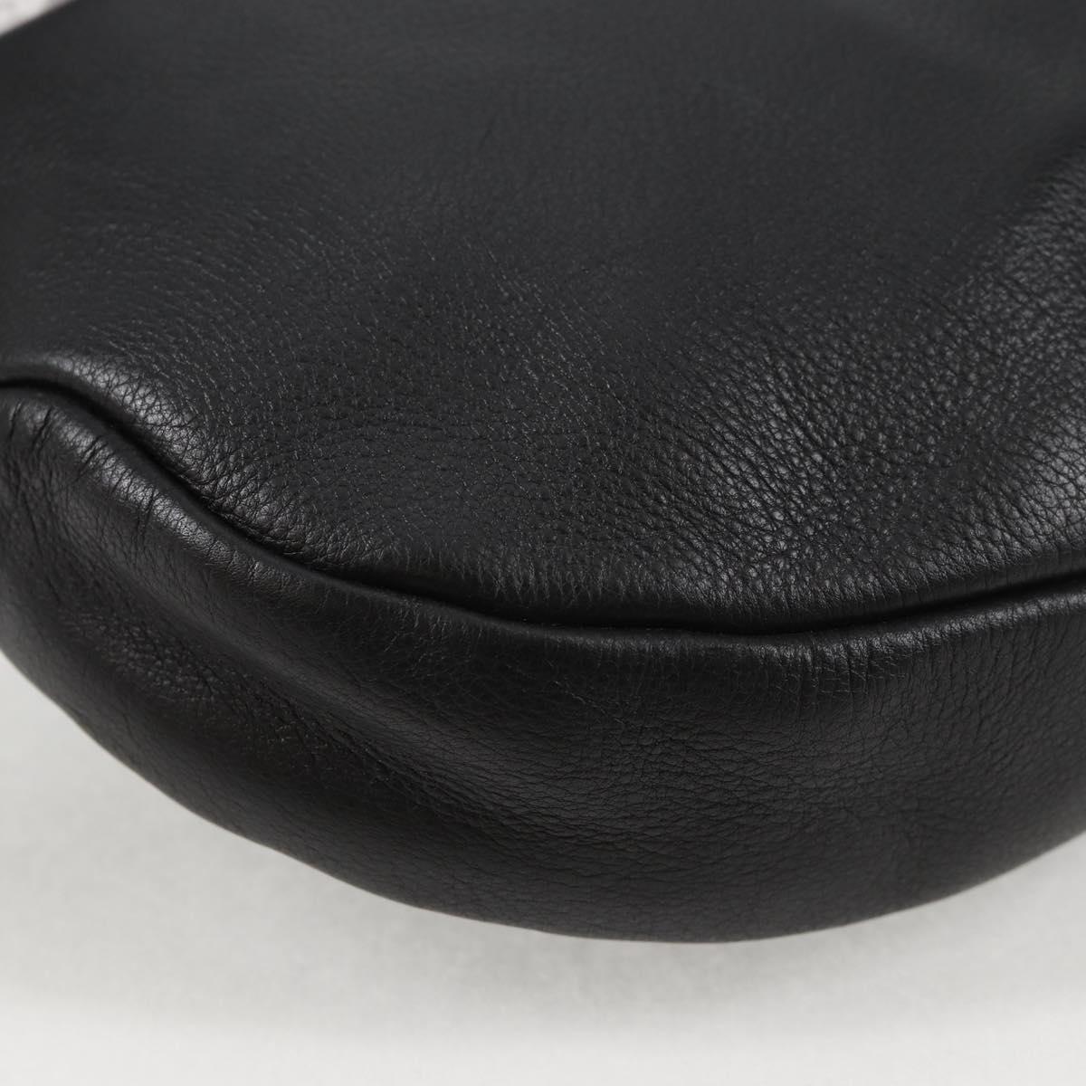 Salvatore Ferragamo Vala Shoulder Bag Leather Black Auth yk18131V