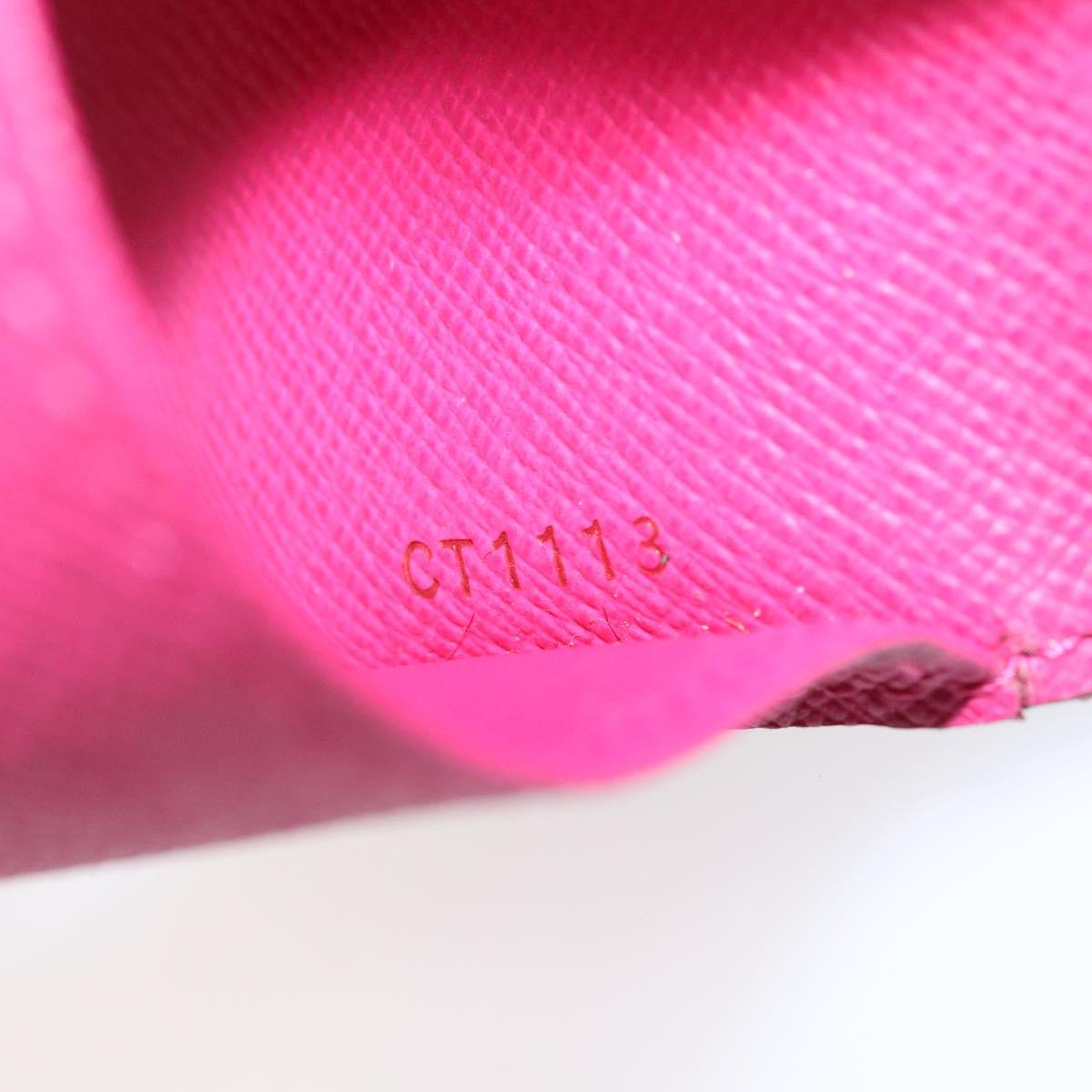 LOUIS VUITTON Multicolor Multicles 4 Key Case Black M93732 LV Auth yk18132