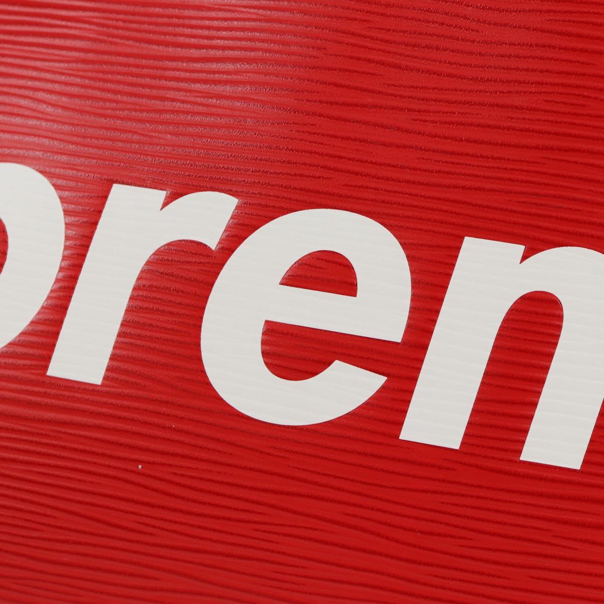 LOUIS VUITTON Epi LV × Supreme Bum BagPM Body Bag Red M53418 LV Auth yk18136A