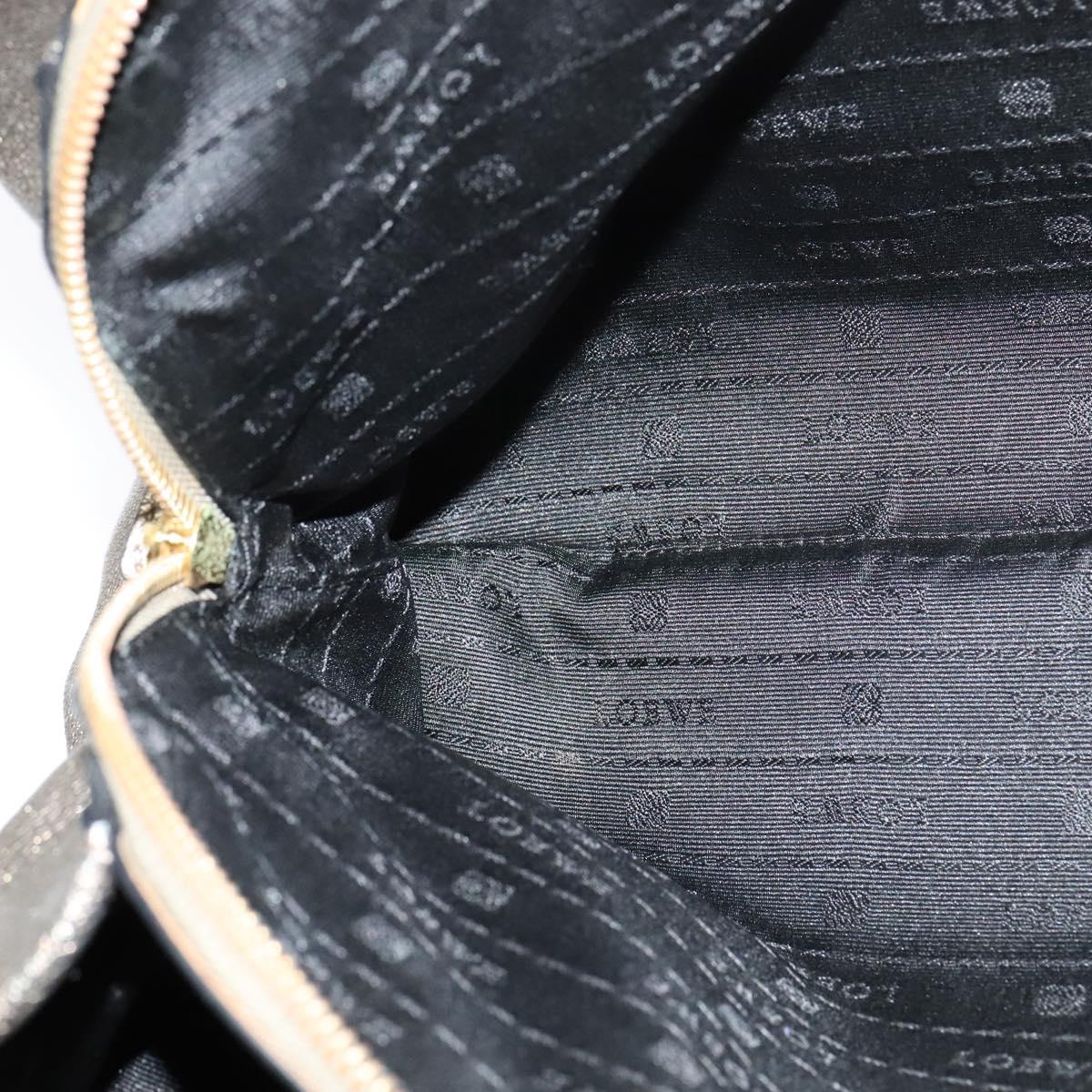 LOEWE Anagram Tote Bag Leather Gold Tone Auth yk18146