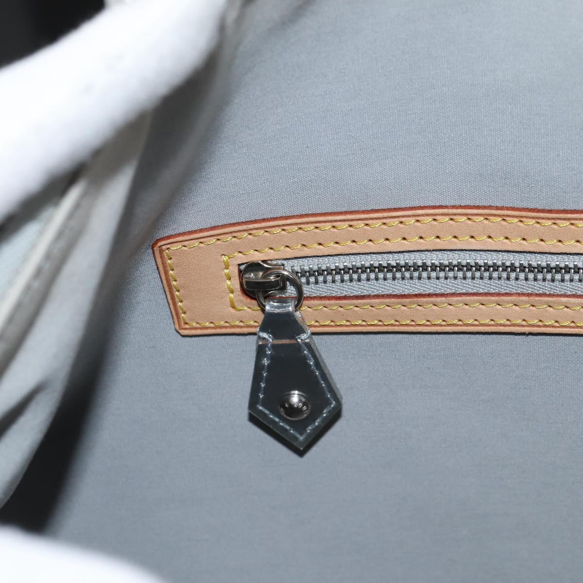 LOUIS VUITTON Monogram Miroir Keepall 55 Bag Silver Argent M95275 Auth yk18156SM