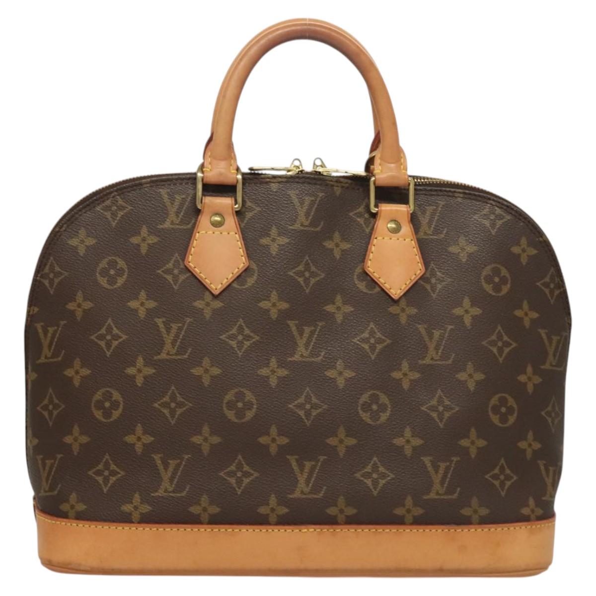 LOUIS VUITTON Monogram Alma Hand Bag M51130 LV Auth yk18247