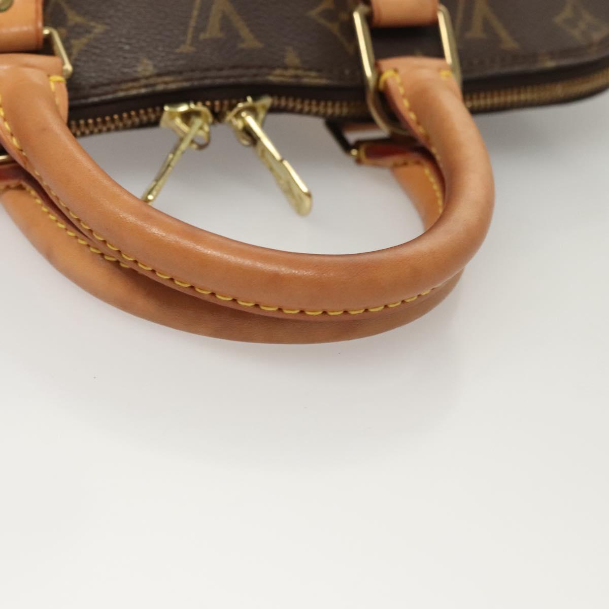 LOUIS VUITTON Monogram Alma Hand Bag M51130 LV Auth yk18247