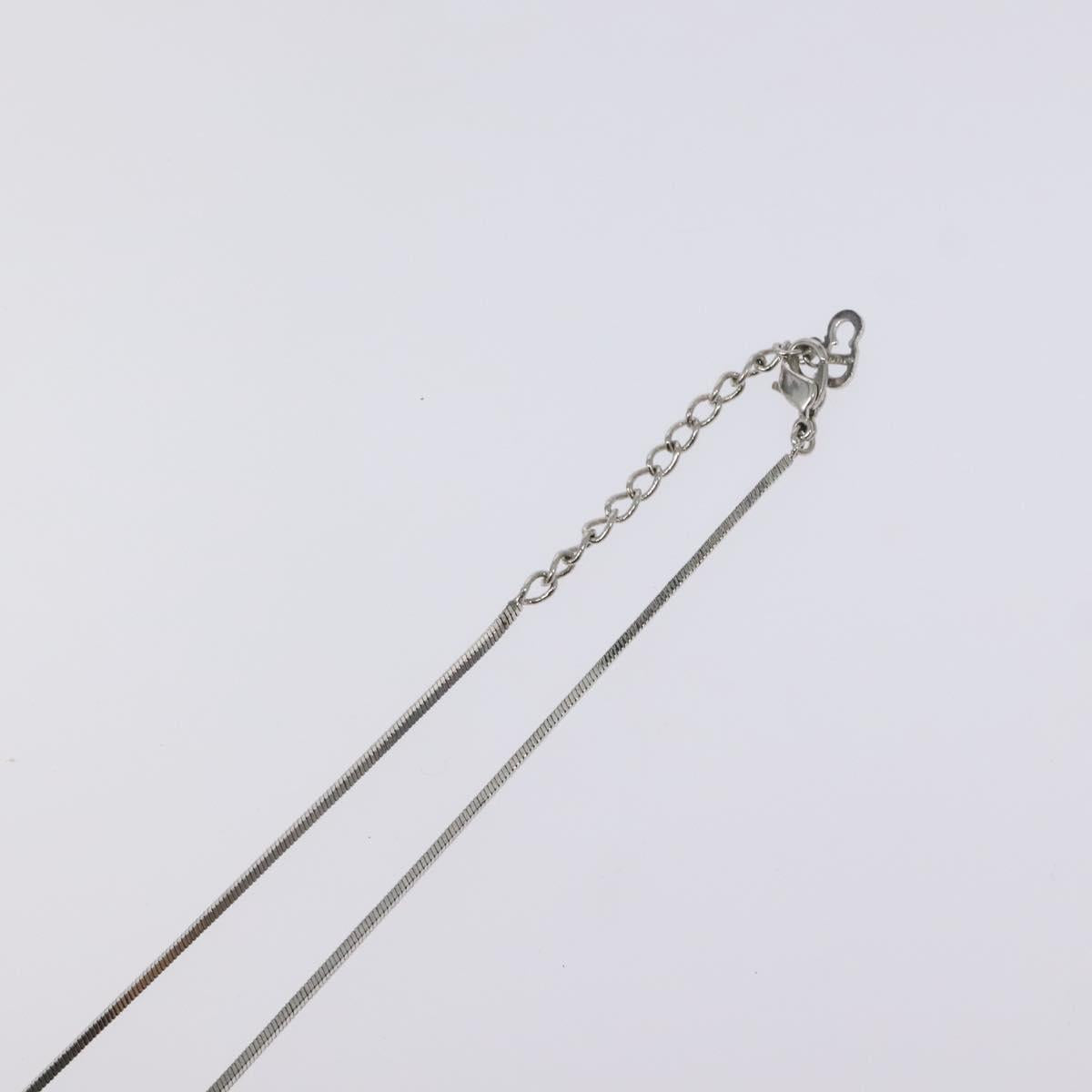 Christian Dior Necklace metal Red Auth yk18260