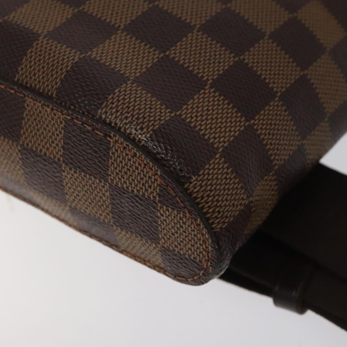 LOUIS VUITTON Damier Ebene Geronimos Shoulder Bag N51994 LV Auth yk18286