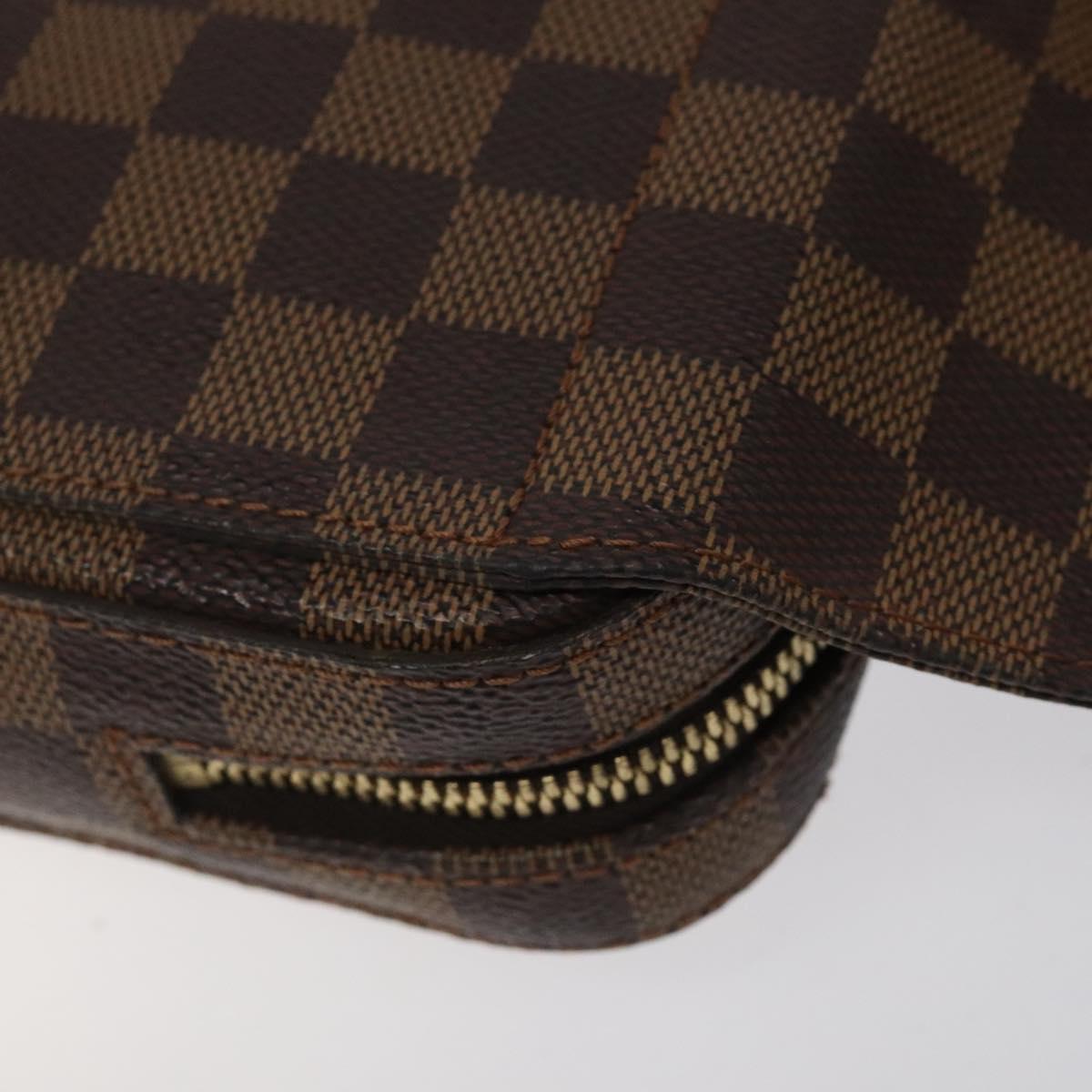 LOUIS VUITTON Damier Ebene Geronimos Shoulder Bag N51994 LV Auth yk18286