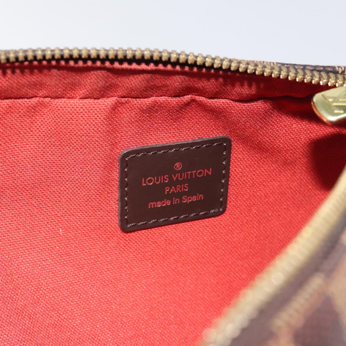 LOUIS VUITTON Damier Ebene Geronimos Shoulder Bag N51994 LV Auth yk18286