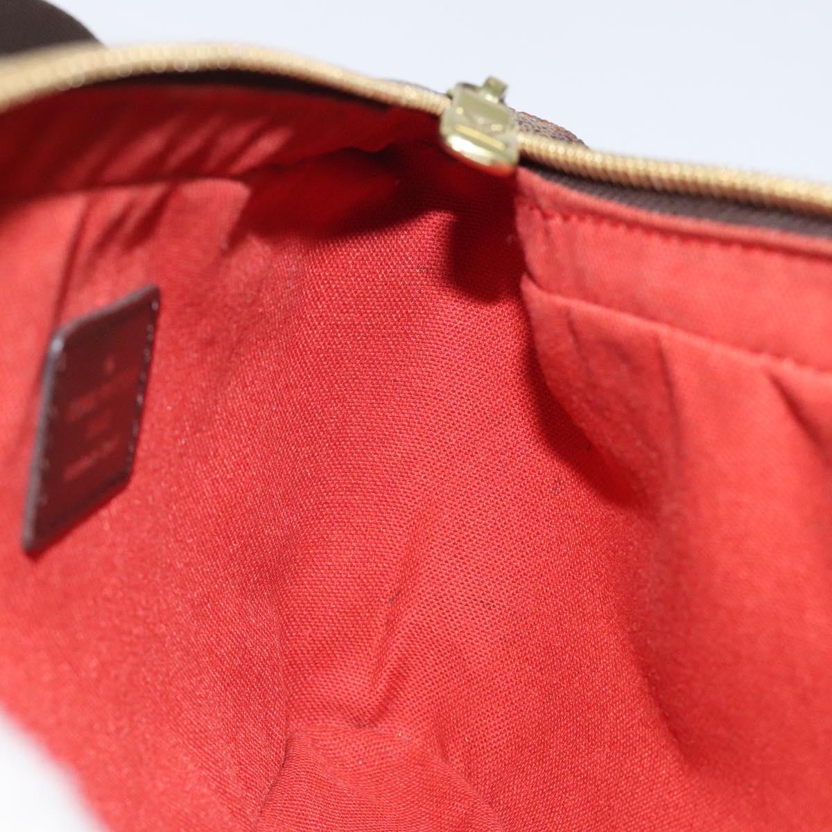 LOUIS VUITTON Damier Ebene Geronimos Shoulder Bag N51994 LV Auth yk18286