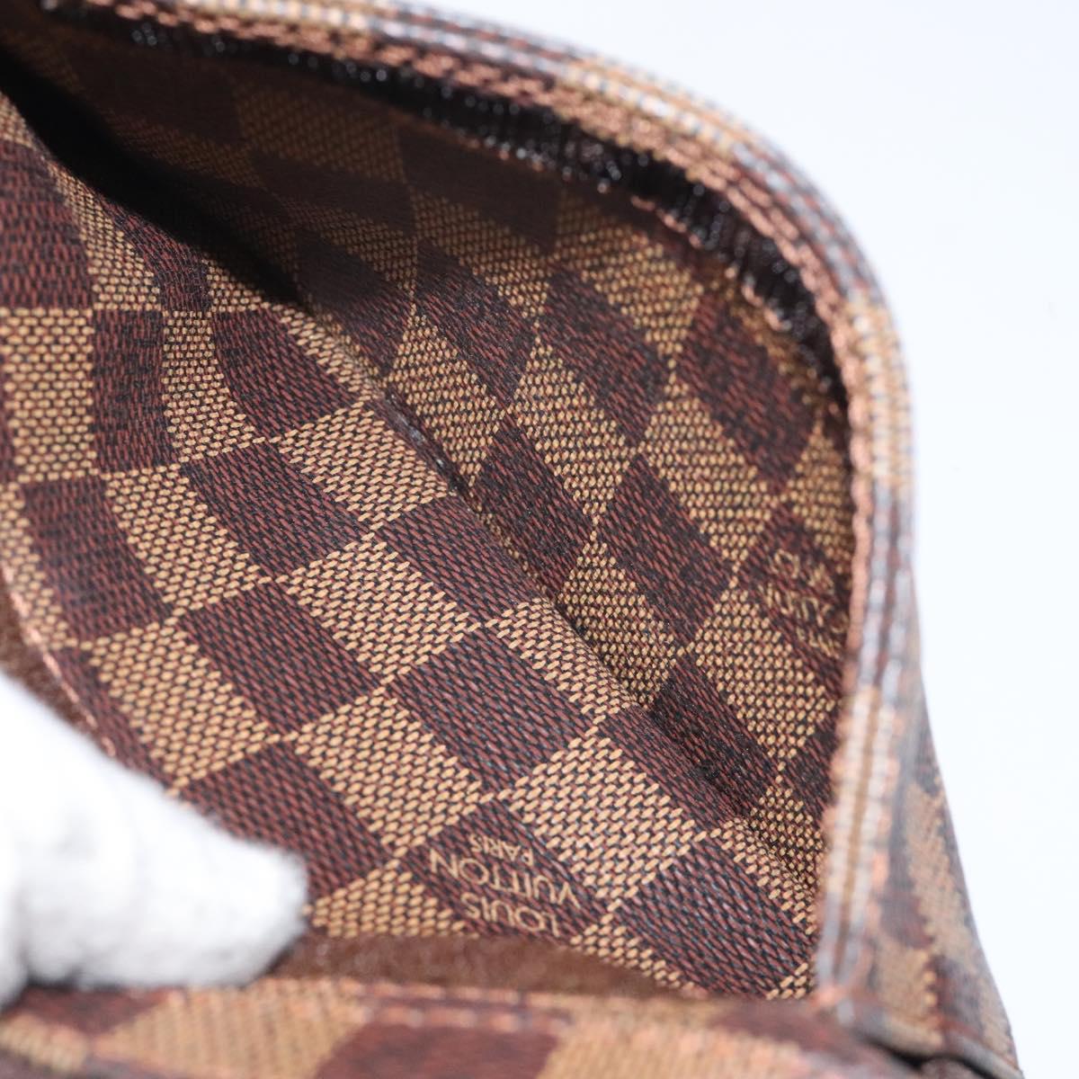 LOUIS VUITTON Damier Ebene Geronimos Shoulder Bag N51994 LV Auth yk18286