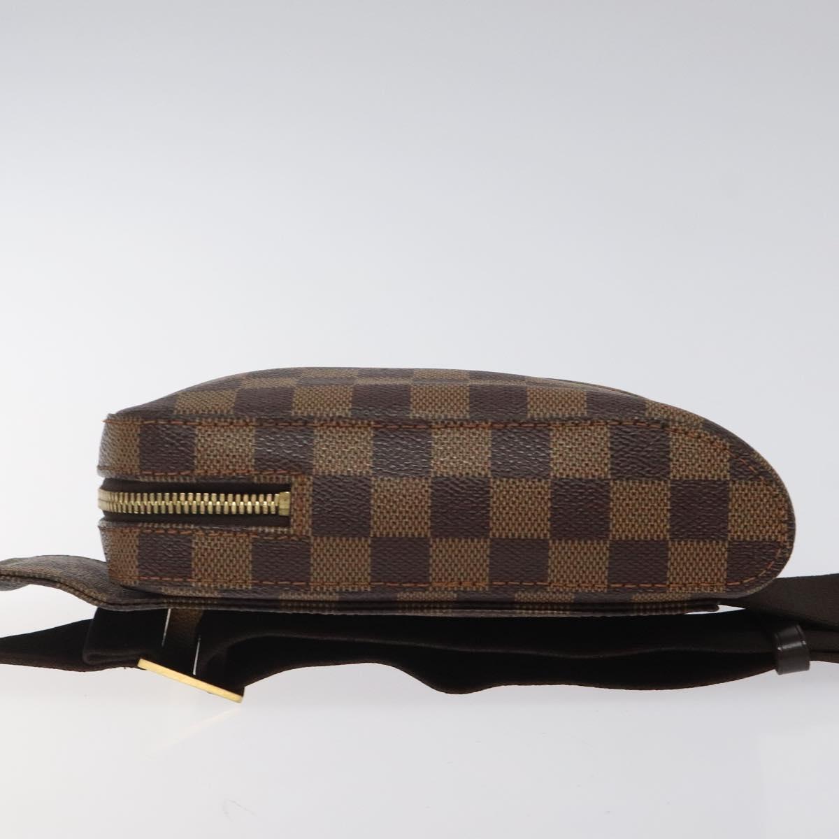 LOUIS VUITTON Damier Ebene Geronimos Shoulder Bag N51994 LV Auth yk18286