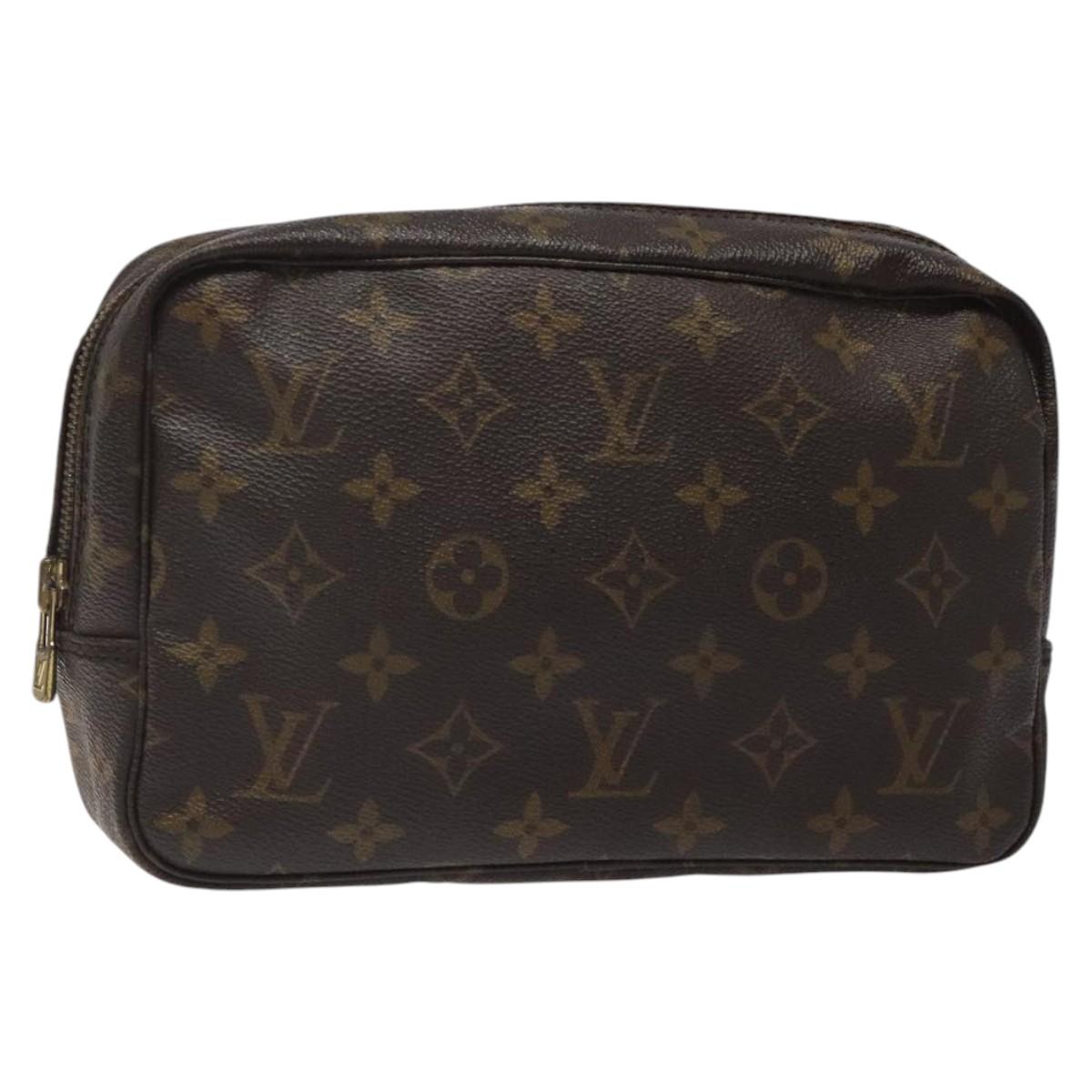 LOUIS VUITTON Monogram Trousse Toilette 23 Clutch Bag M47524 LV Auth yk18331