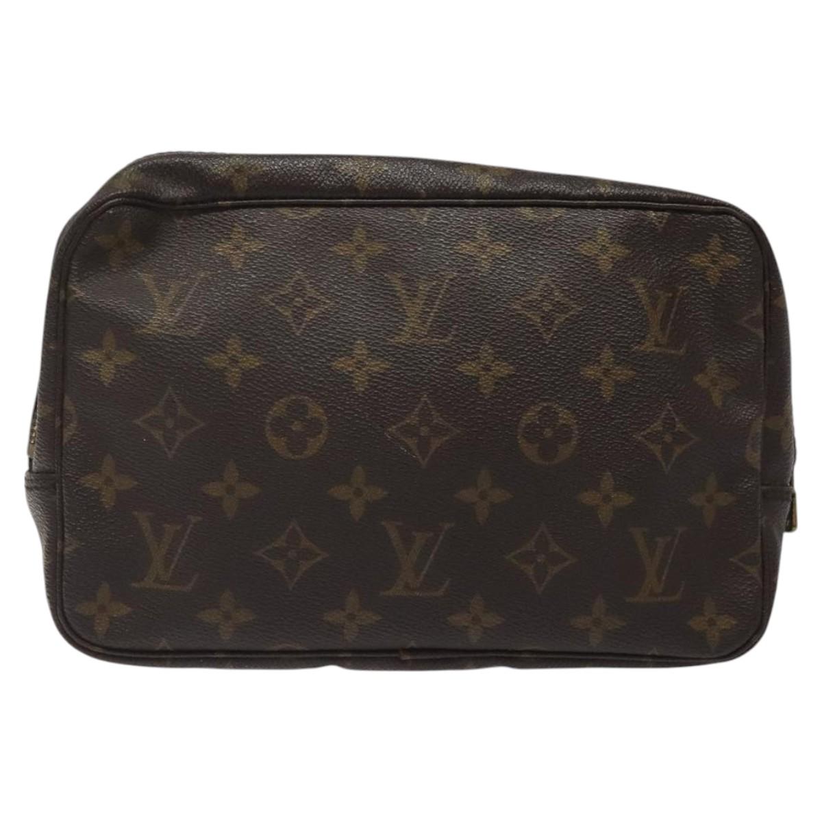 LOUIS VUITTON Monogram Trousse Toilette 23 Clutch Bag M47524 LV Auth yk18331