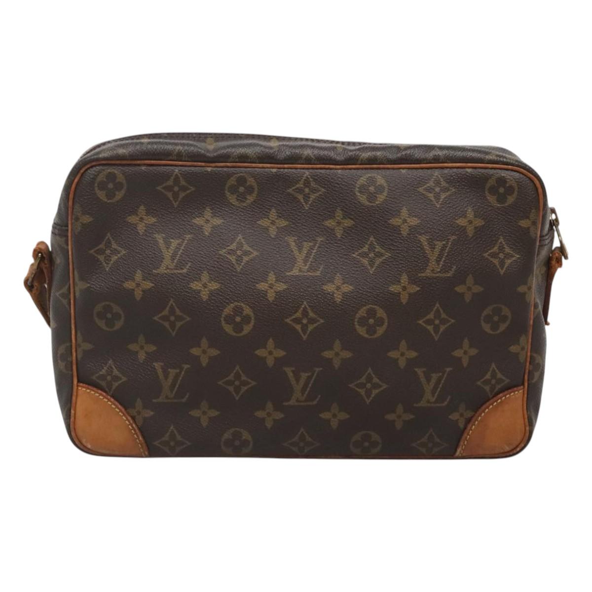 LOUIS VUITTON Monogram Trocadero 30 Shoulder Bag M51272 LV Auth yk18359