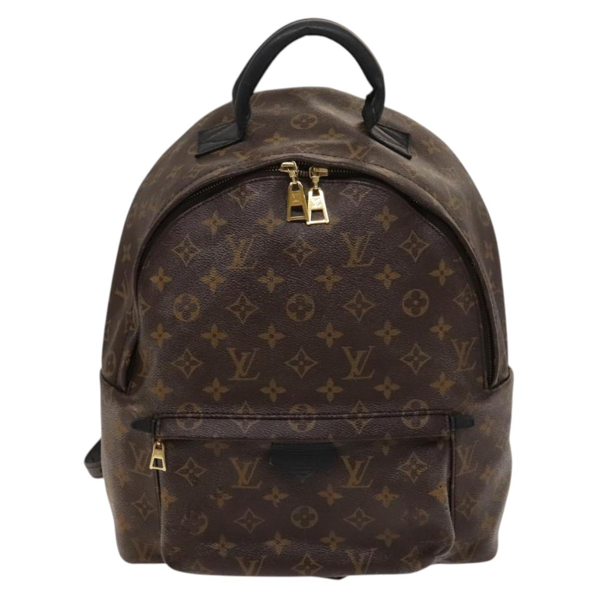LOUIS VUITTON Monogram Palm Springs MM Backpack M41561 LV Auth yk18377