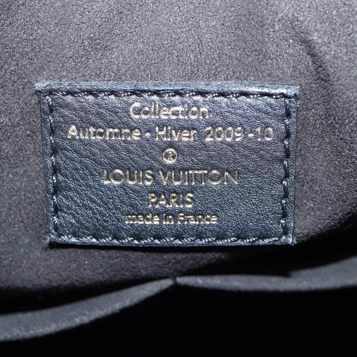 LOUIS VUITTON Monogram Eclipse Sequins Speedy 30 Bag Gold M40244 Auth yk18412M