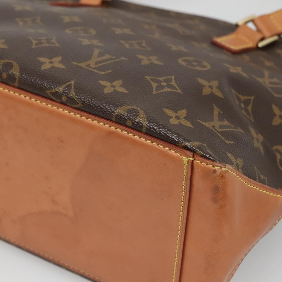 LOUIS VUITTON Monogram Cabas Piano Tote Bag M51148 LV Auth yk18459
