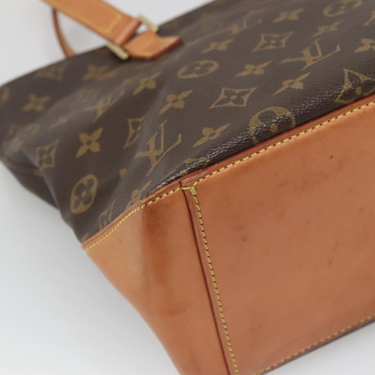 LOUIS VUITTON Monogram Cabas Piano Tote Bag M51148 LV Auth yk18459