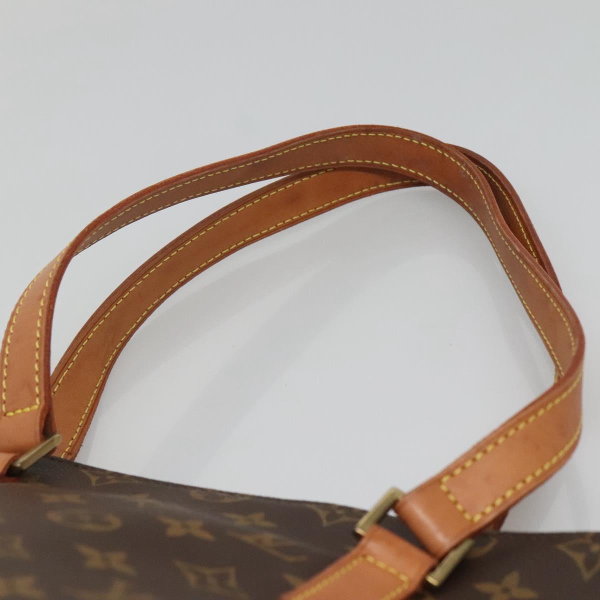 LOUIS VUITTON Monogram Cabas Piano Tote Bag M51148 LV Auth yk18459