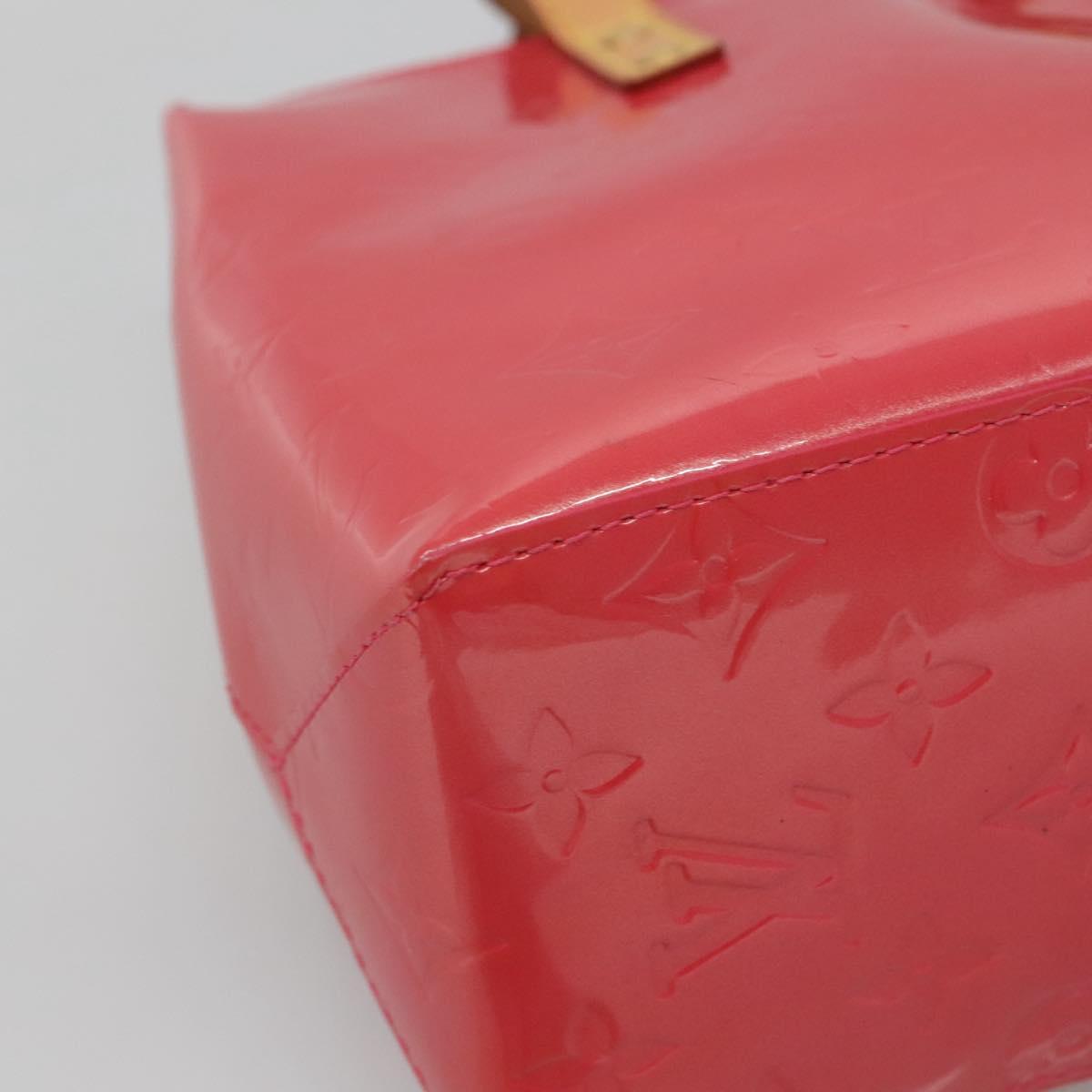 LOUIS VUITTON Monogram Vernis Reade PM Hand Bag Fran Boise M9132F Auth yk18494V