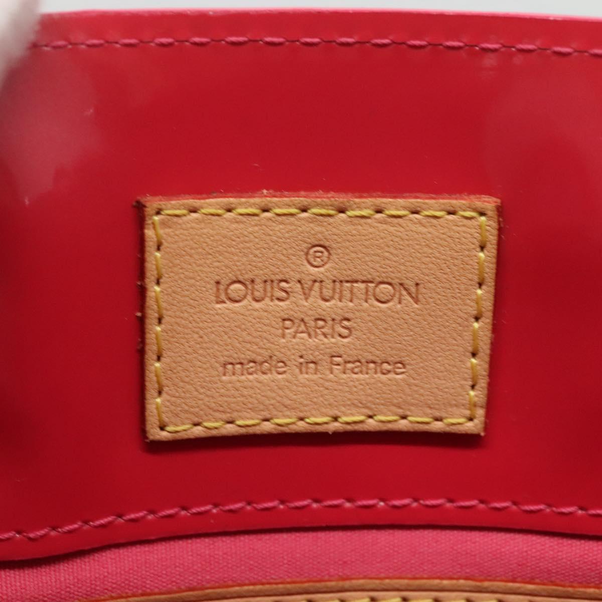 LOUIS VUITTON Monogram Vernis Reade PM Hand Bag Fran Boise M9132F Auth yk18494V