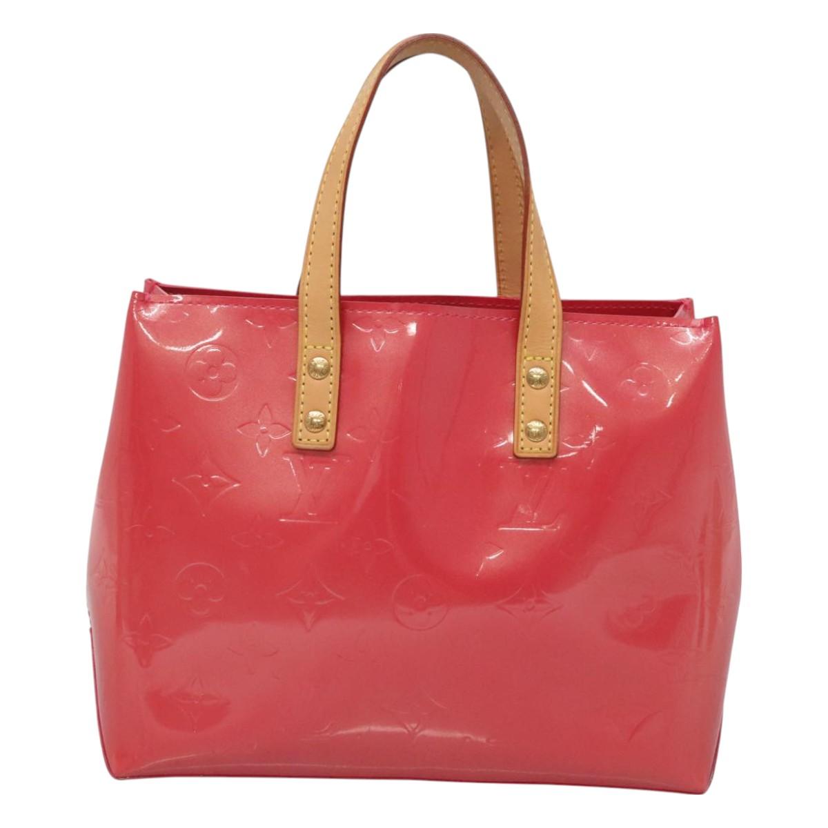 LOUIS VUITTON Monogram Vernis Reade PM Hand Bag Fran Boise M9132F Auth yk18494V