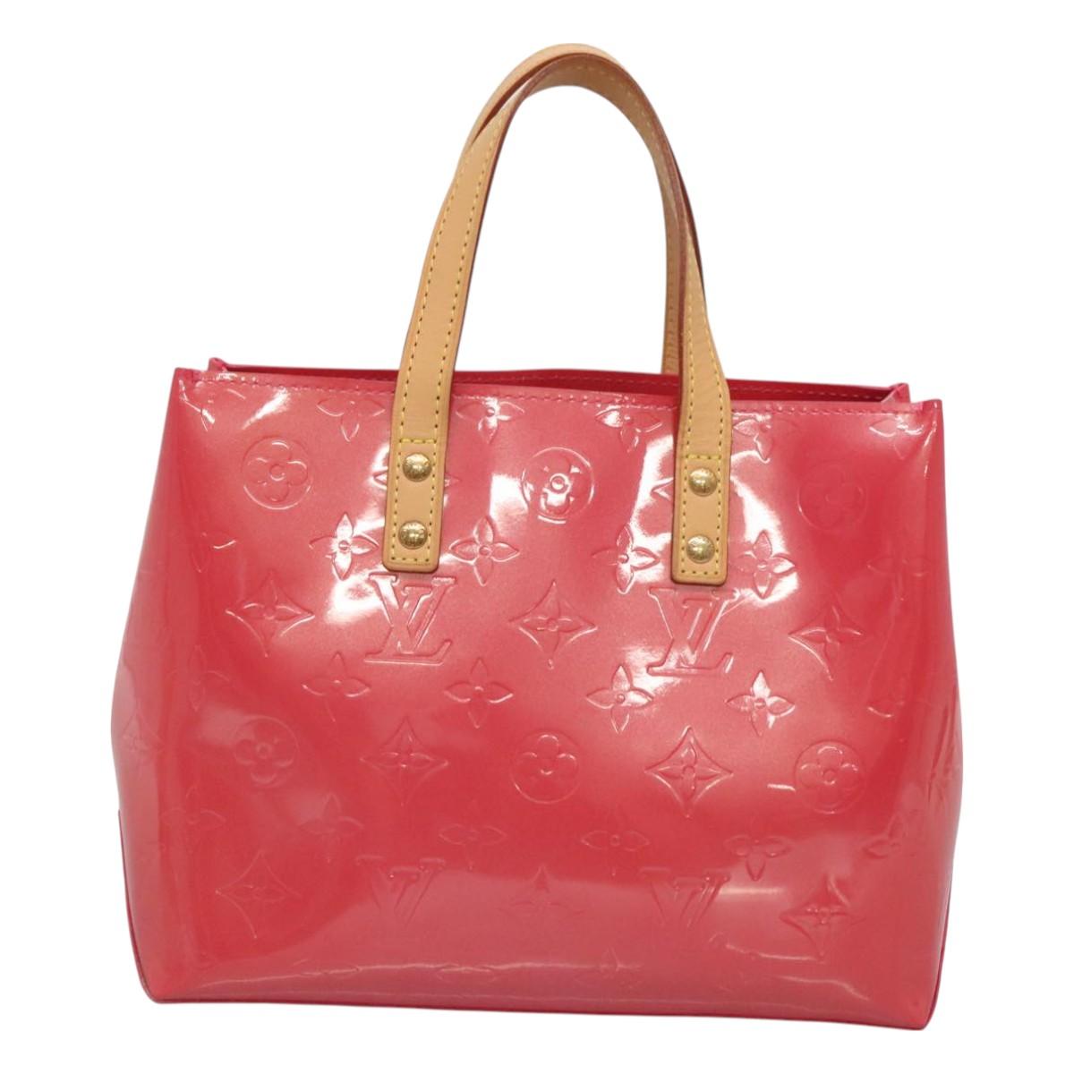 LOUIS VUITTON Monogram Vernis Reade PM Hand Bag Fran Boise M9132F Auth yk18494V