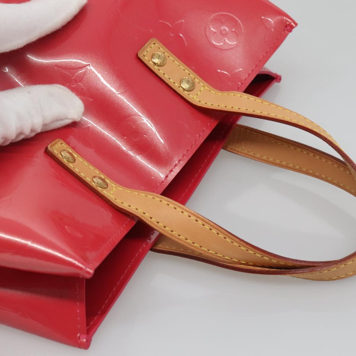 LOUIS VUITTON Monogram Vernis Reade PM Hand Bag Fran Boise M9132F Auth yk18494V