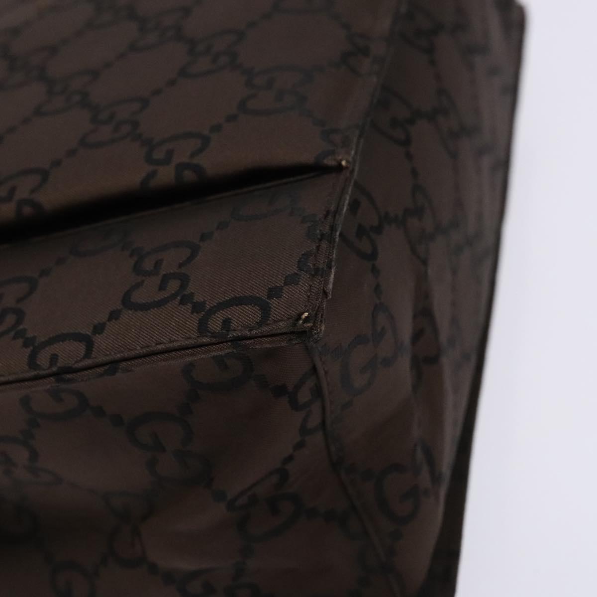 GUCCI GG Canvas Tote Bag Brown Auth yk18561