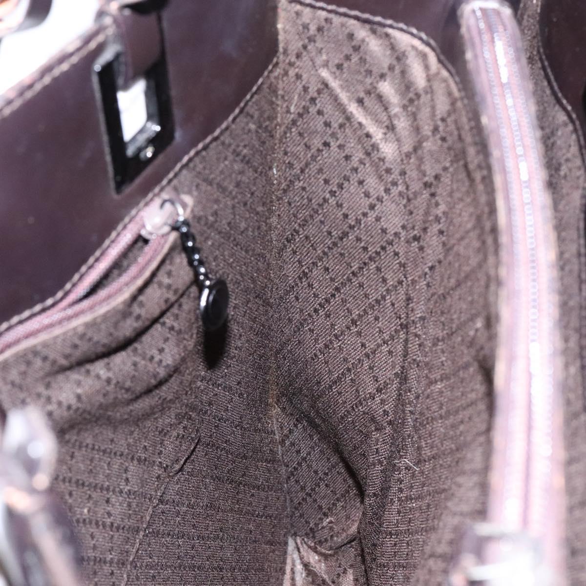 GUCCI GG Canvas Tote Bag Brown Auth yk18561
