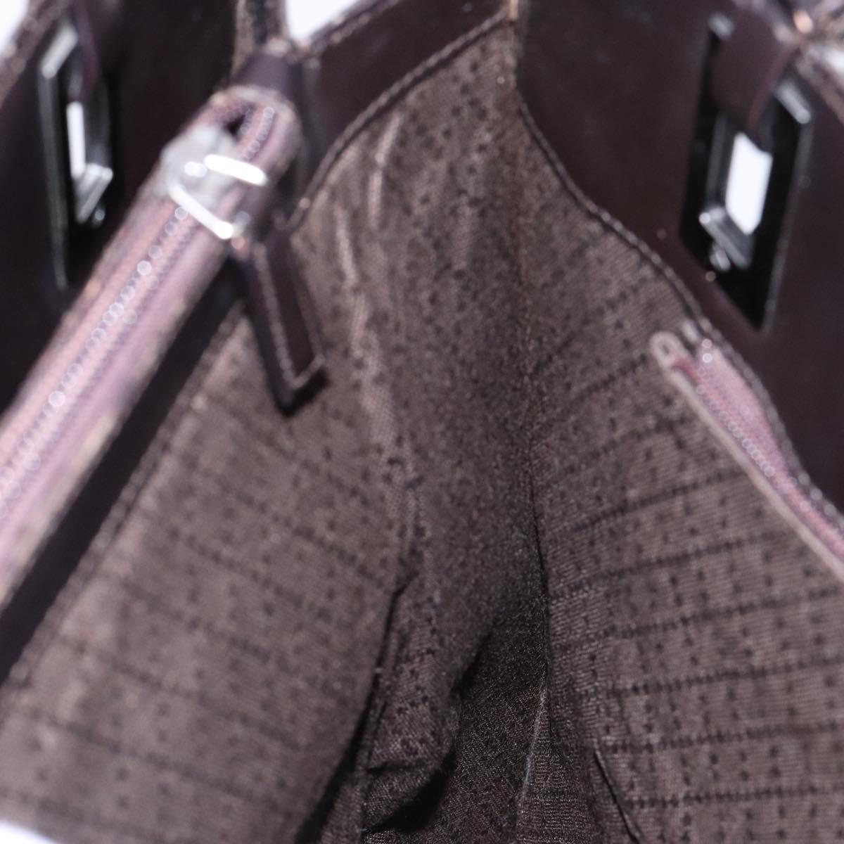 GUCCI GG Canvas Tote Bag Brown Auth yk18561