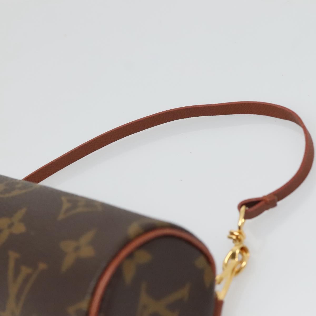 LOUIS VUITTON Monogram Papillon Pouch LV Auth yk18684