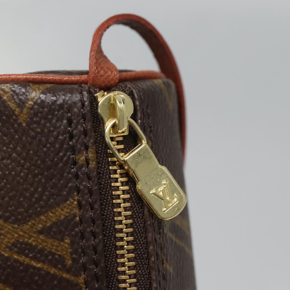 LOUIS VUITTON Monogram Papillon Pouch LV Auth yk18684