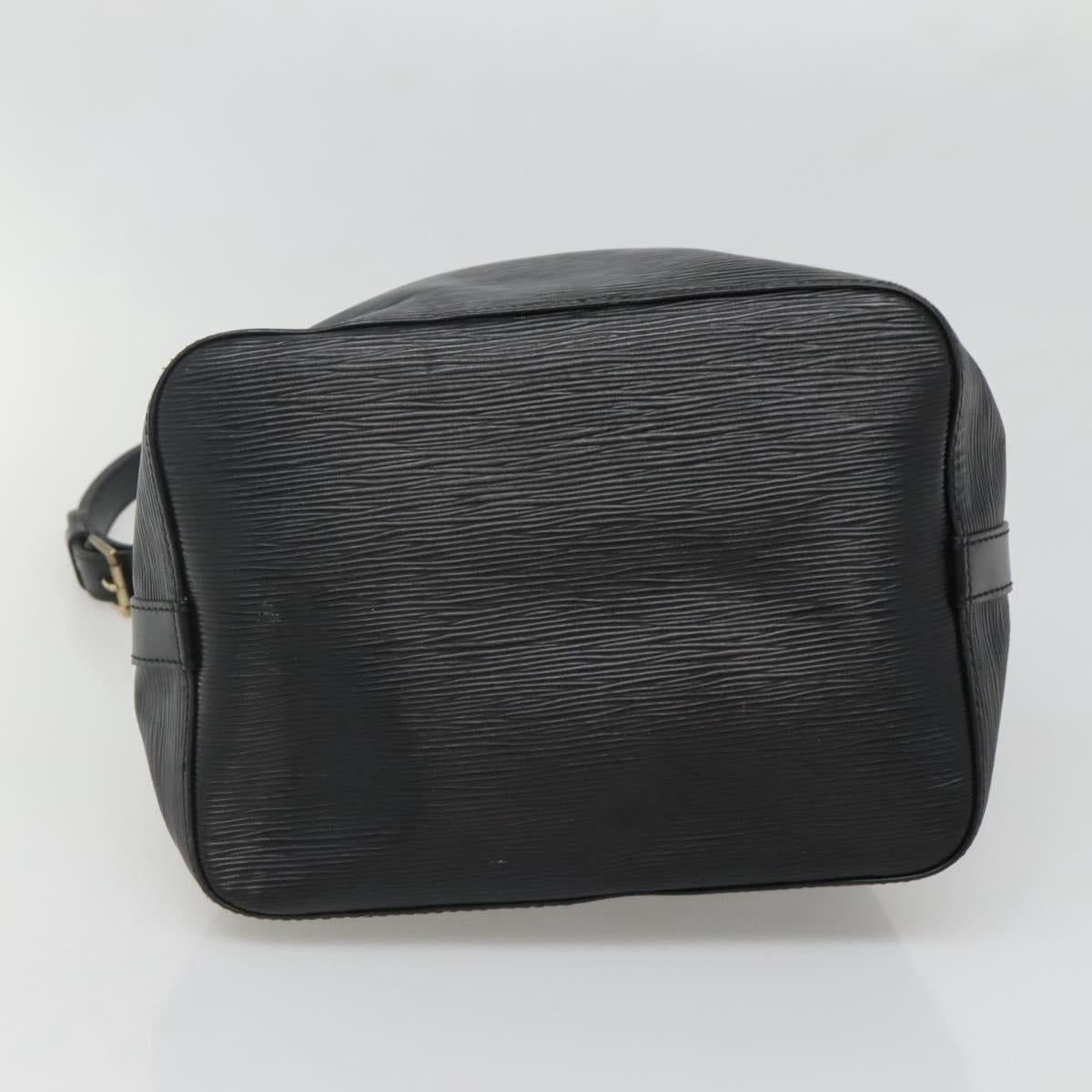 LOUIS VUITTON Epi Petit Noe Shoulder Bag Black M44102 LV Auth yk18686