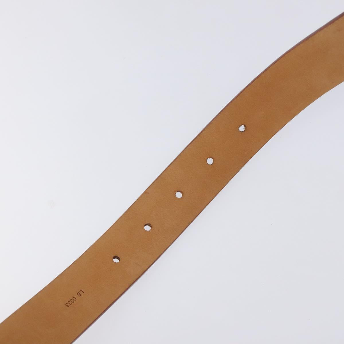 LOUIS VUITTON Monogram Multicolor Ceinture Care Belt Black LV Auth yk18706