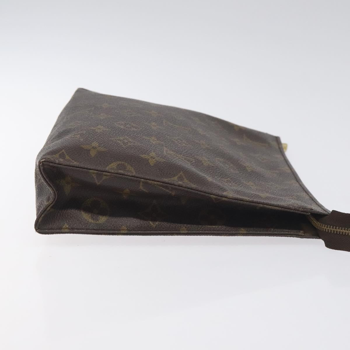 LOUIS VUITTON Monogram Poche Toilette 26 Pouch M47542 LV Auth yk18720