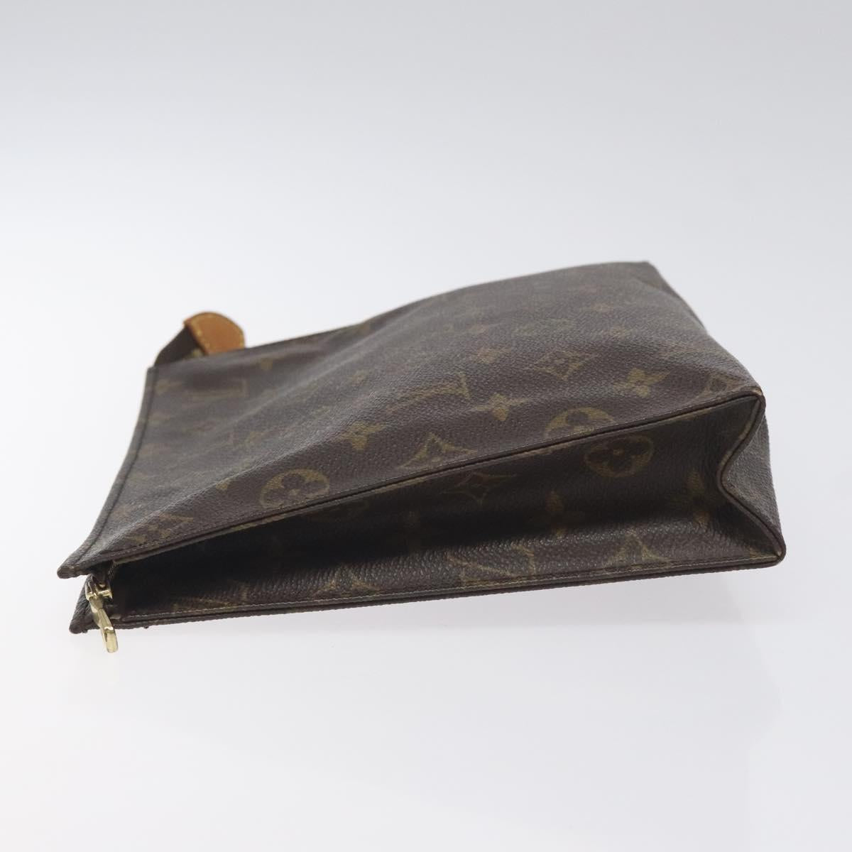LOUIS VUITTON Monogram Poche Toilette 26 Pouch M47542 LV Auth yk18720