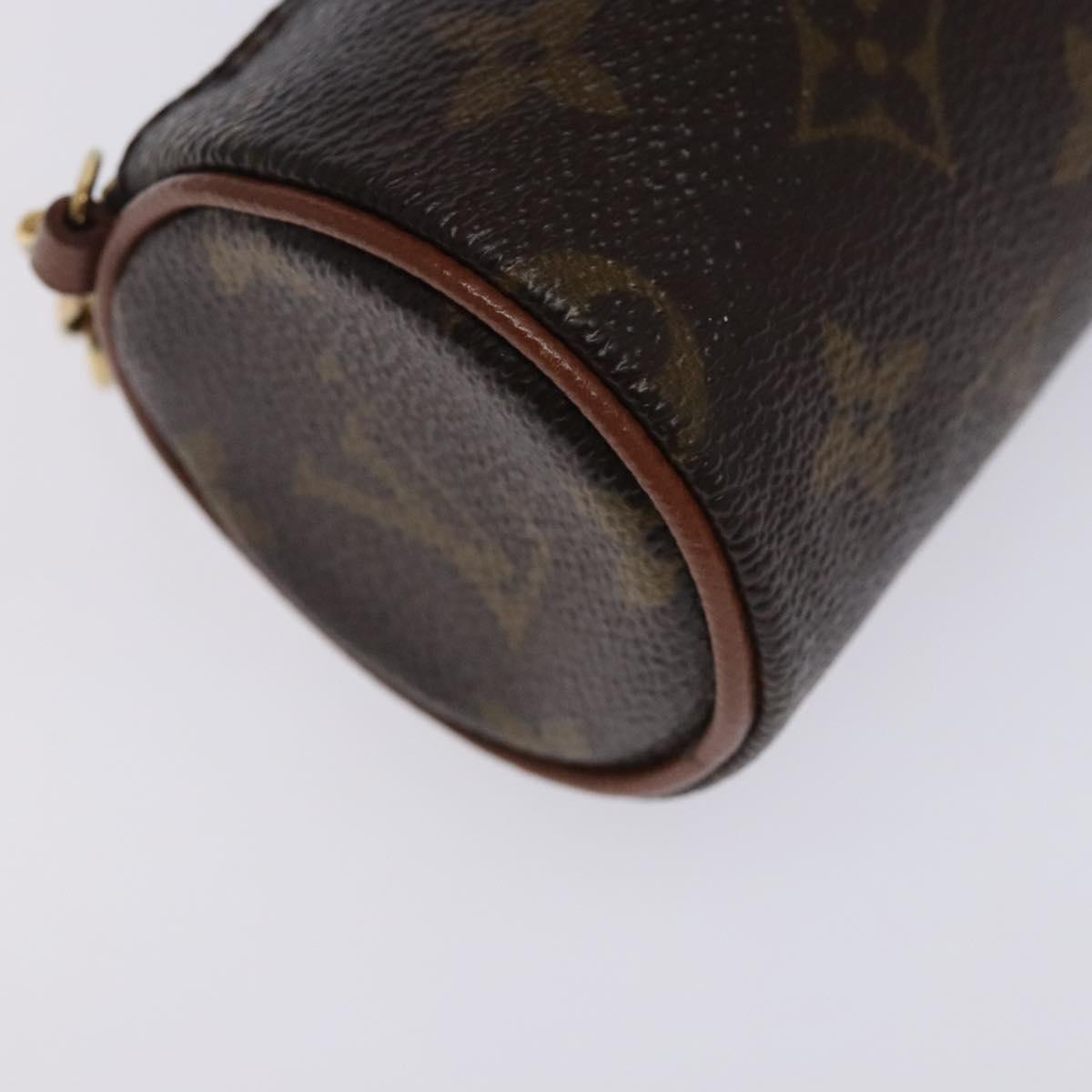LOUIS VUITTON Monogram Papillon Pouch LV Auth yk18766
