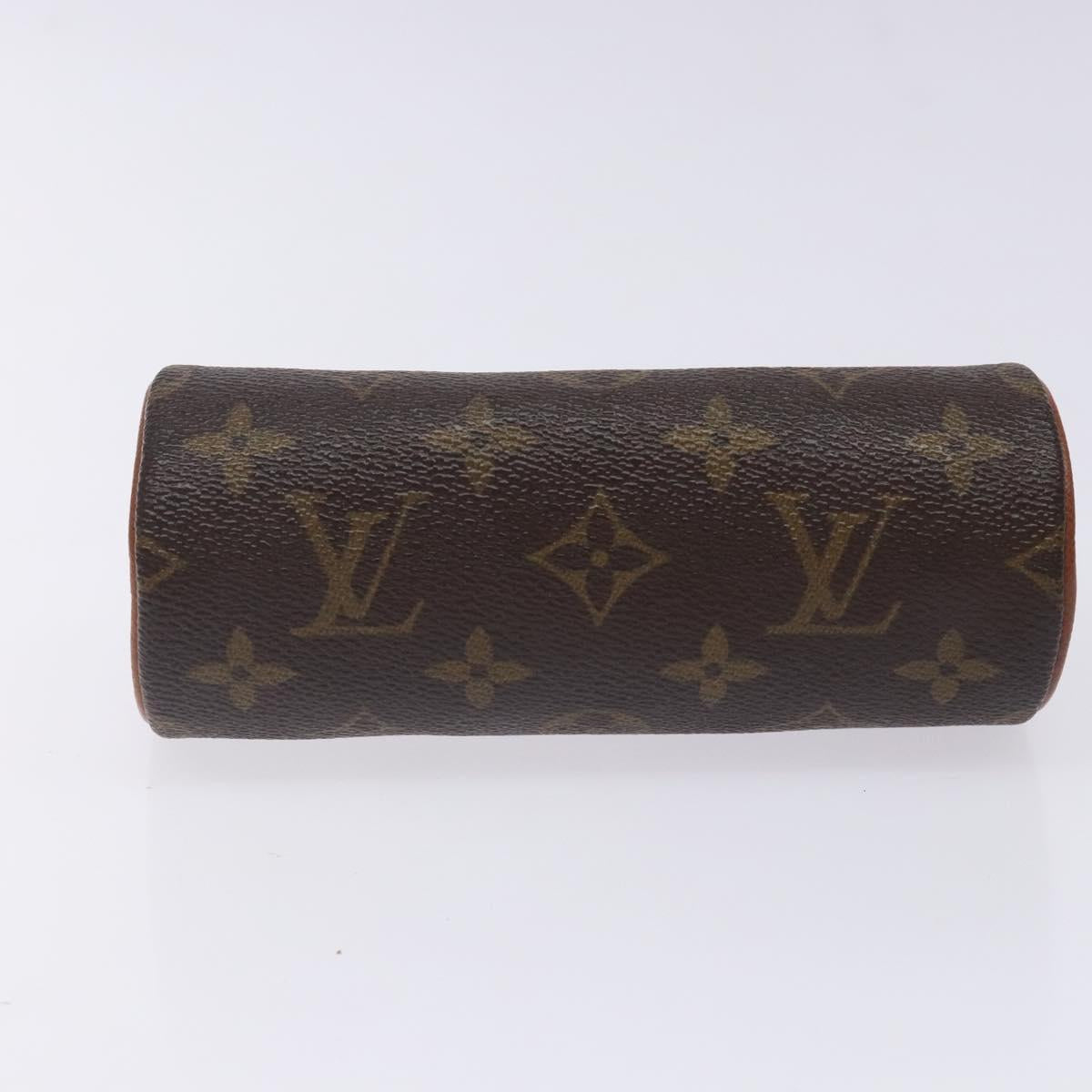 LOUIS VUITTON Monogram Papillon Pouch LV Auth yk18766