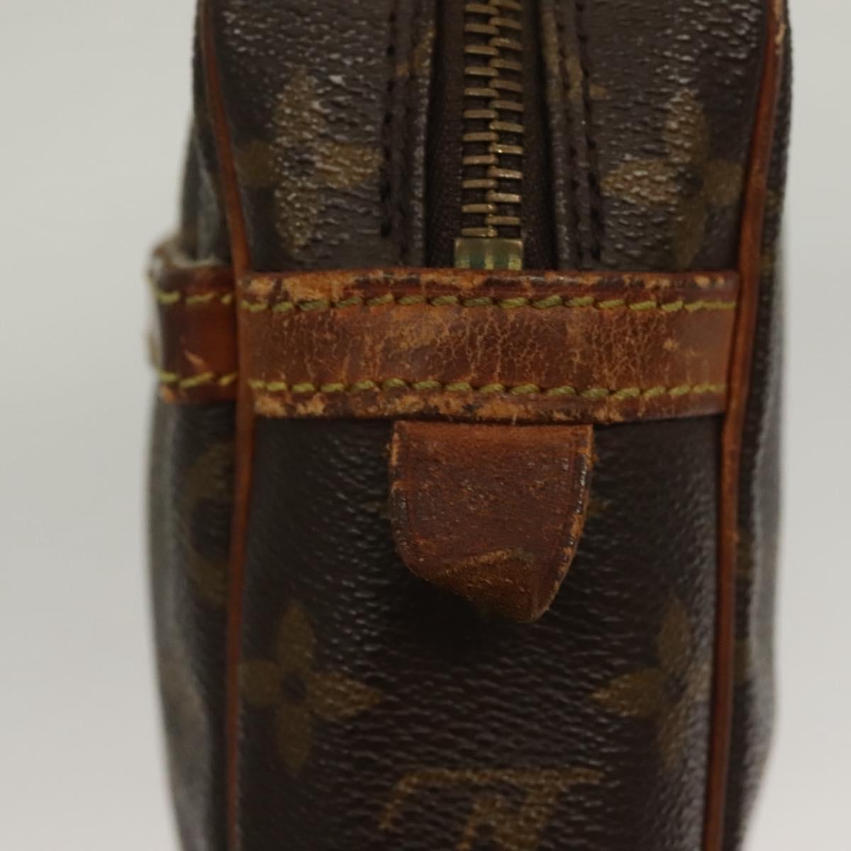LOUIS VUITTON Monogram Compiegne 23 Clutch Bag M51847 LV Auth yk18793
